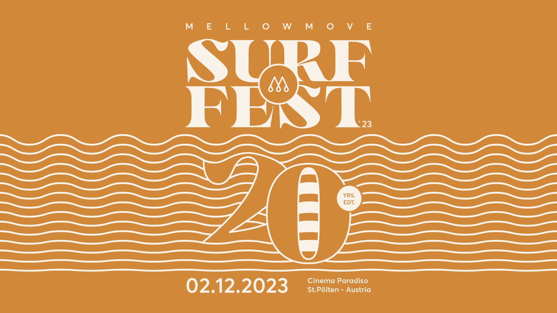 Mellowmove Surf Fest 2023 Flyer